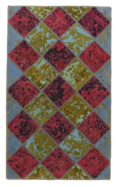 Vintage - Patchwork Persialainen matto 225x125