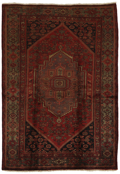 Senneh - erittäin vanhoja Persialainen matto 203x145