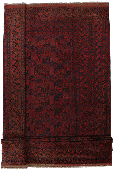 Beshir - Antique Turkmenistanilainen matto 650x340