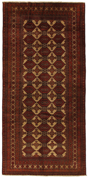 Turkaman - erittäin vanhoja Persialainen matto 205x100