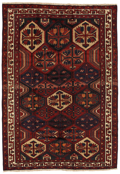 Bakhtiari - erittäin vanhoja Persialainen matto 245x175