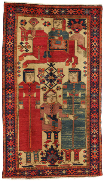 Lori - Bakhtiari Persialainen matto 190x110
