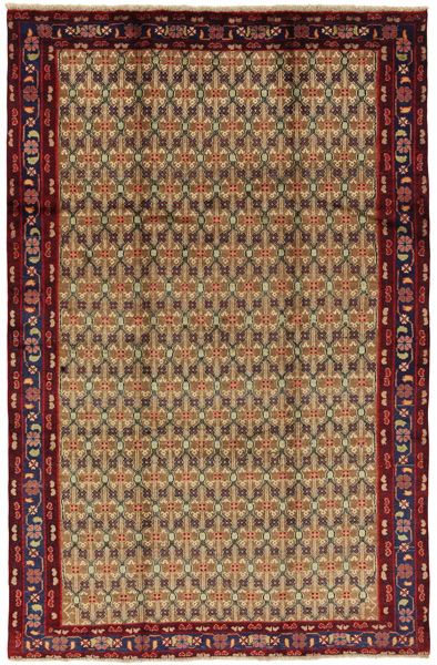 Koliai - erittäin vanhoja Persialainen matto 226x148
