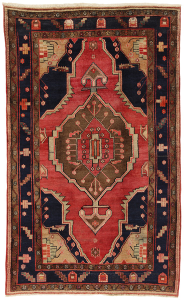 Koliai - erittäin vanhoja Persialainen matto 249x149