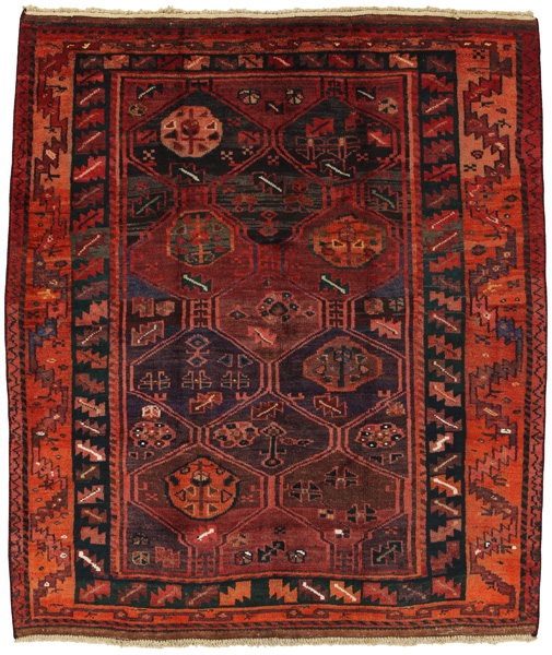 Lori - erittäin vanhoja Persialainen matto 177x156