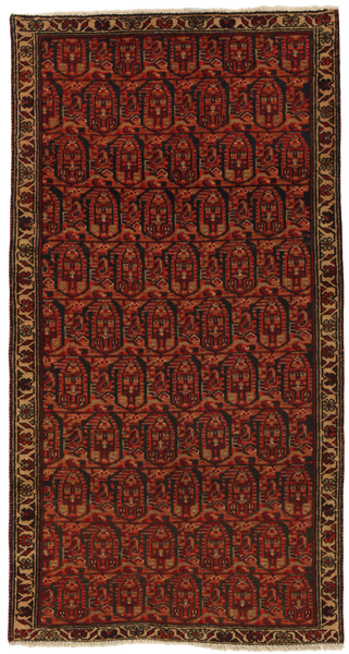 Mir - erittäin vanhoja Persialainen matto 185x96