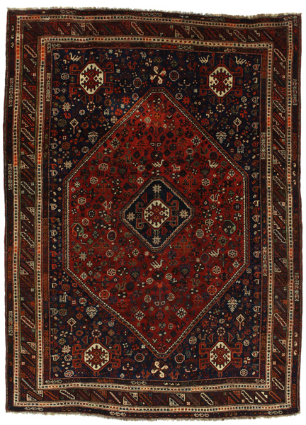 Qashqai - erittäin vanhoja Persialainen matto 304x223