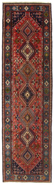 Yalameh - erittäin vanhoja Persialainen matto 298x82