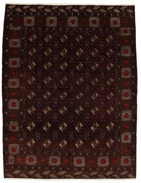 Bokhara - erittäin vanhoja Persialainen matto 285x214