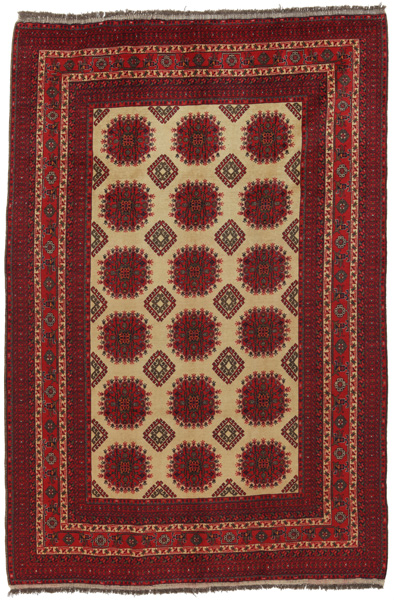 Bokhara - erittäin vanhoja Afganistanilainen matto 295x196