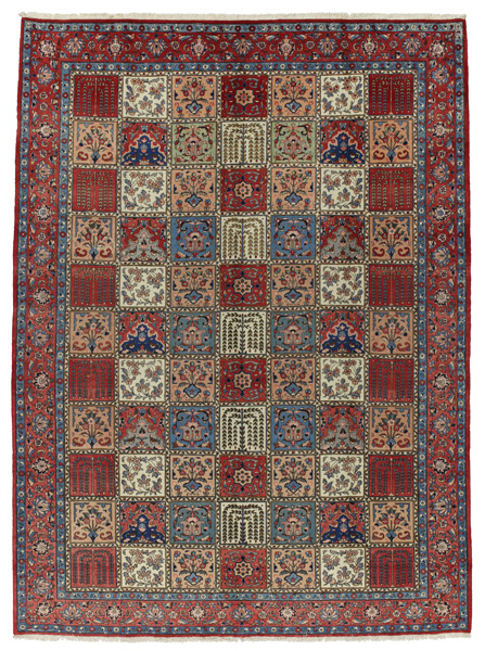 Bakhtiari - Antique Persialainen matto 358x265