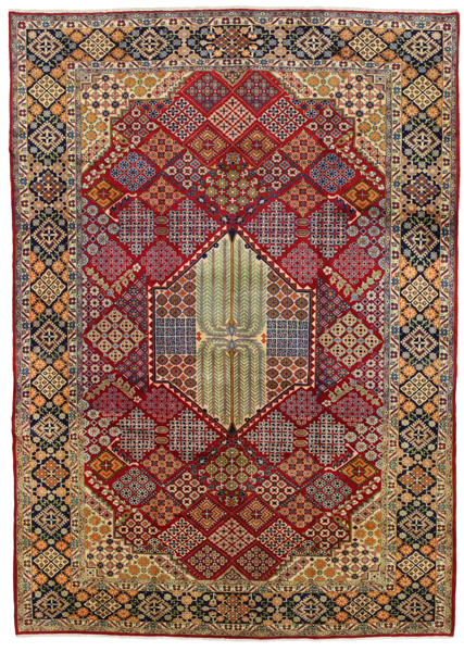Kerman - Mashad Persialainen matto 410x293