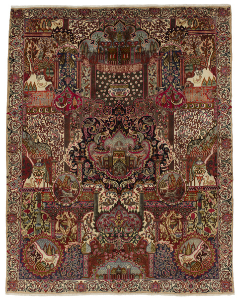 Kashmar - Mashad Persialainen matto 371x290