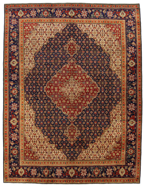 Bijar - erittäin vanhoja Persialainen matto 396x302