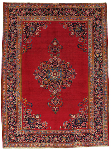 Tabriz - erittäin vanhoja Persialainen matto 337x245
