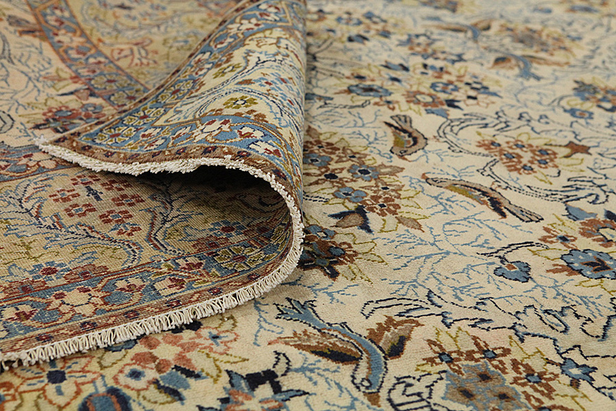 Isfahan - Antique Persialainen matto 318x233 - Kuva 4