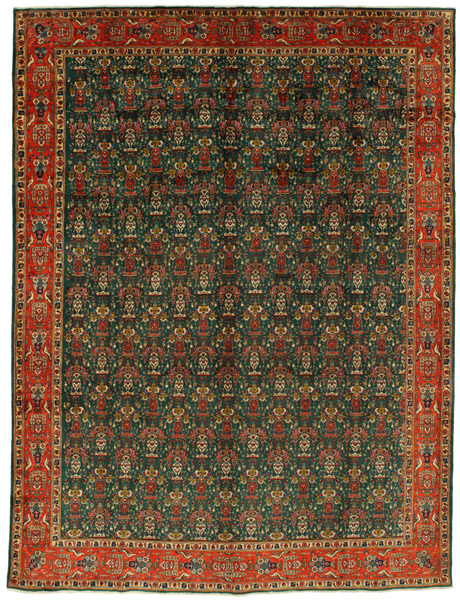 Tabriz Persialainen matto 398x296