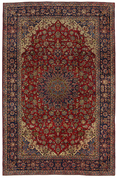 Isfahan - erittäin vanhoja Persialainen matto 441x281