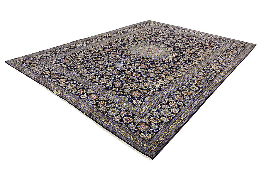 Isfahan - erittäin vanhoja Persialainen matto 410x300 - Kuva 2