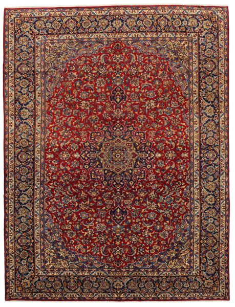 Isfahan - erittäin vanhoja Persialainen matto 397x295