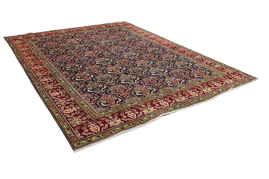 Tabriz - erittäin vanhoja Persialainen matto 322x253 - Kuva 1