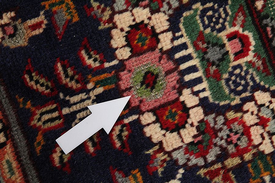 Tabriz - erittäin vanhoja Persialainen matto 322x253 - Kuva 8