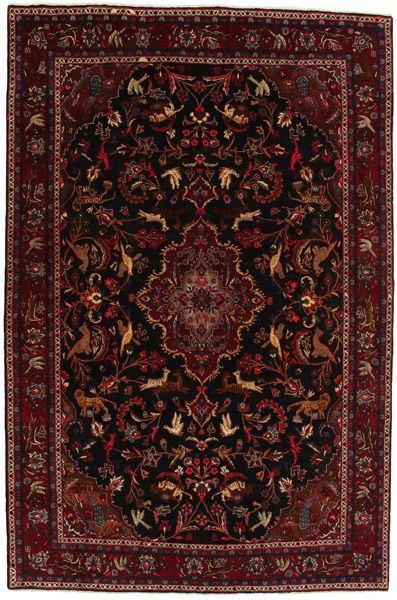 Bijar - erittäin vanhoja Persialainen matto 303x200