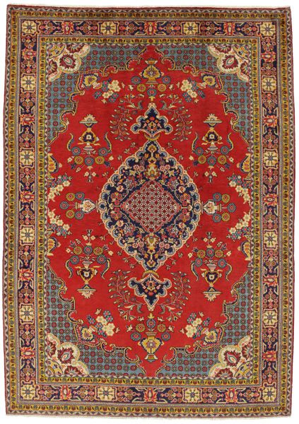 Tabriz - erittäin vanhoja Persialainen matto 308x214