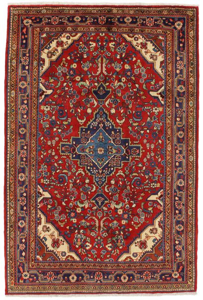 Jozan - erittäin vanhoja Persialainen matto 213x140