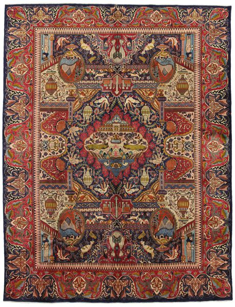 Kashmar - Mashad Persialainen matto 384x286