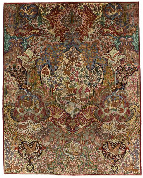 Kashmar - Mashad Persialainen matto 384x292