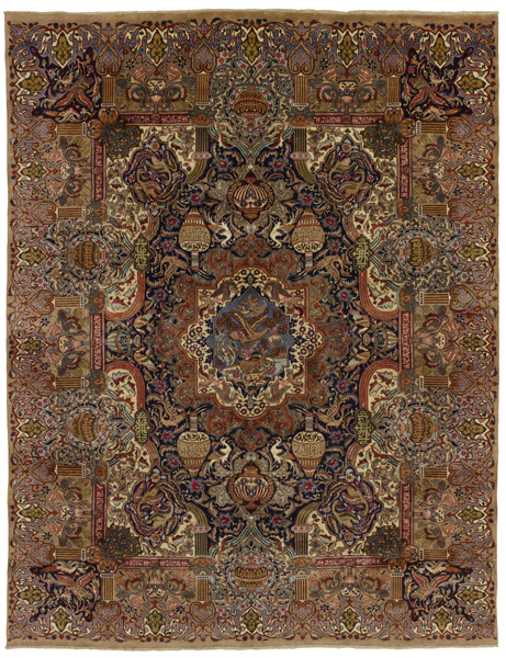 Kashmar - Khorasan Persialainen matto 387x297
