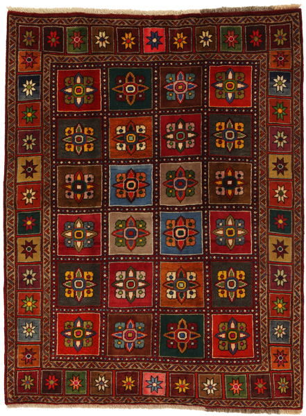 Gabbeh - Bakhtiari Persialainen matto 205x156