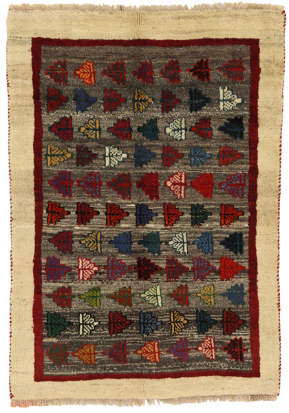 Gabbeh - Bakhtiari Persialainen matto 125x88