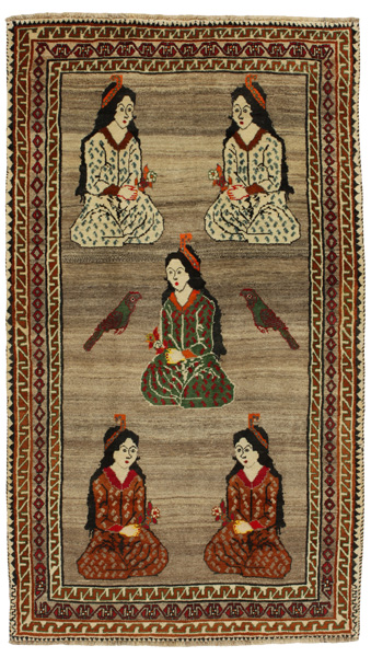 Gabbeh - Qashqai Persialainen matto 275x155