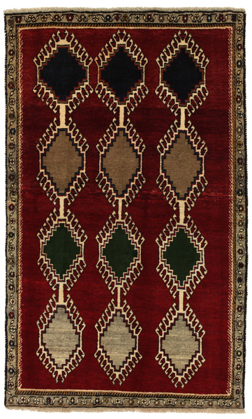 Gabbeh - Qashqai Persialainen matto 201x123