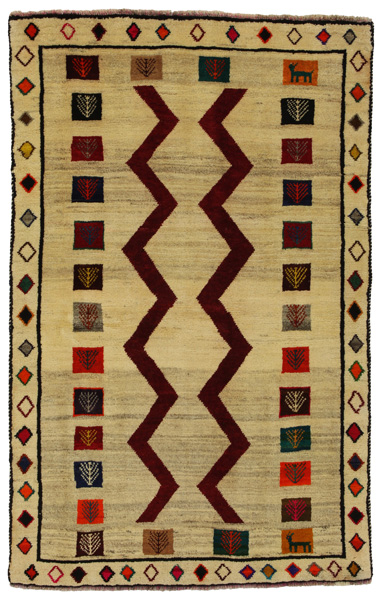 Gabbeh - Qashqai Persialainen matto 190x122