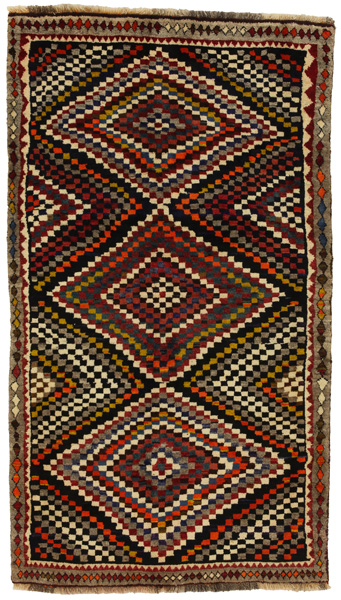 Gabbeh - Qashqai Persialainen matto 218x124