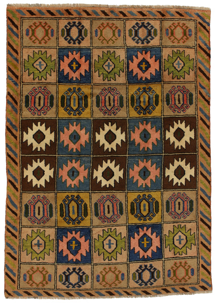 Gabbeh - Bakhtiari Persialainen matto 245x176