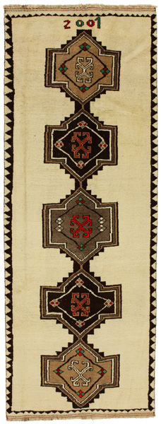 Gabbeh - Qashqai Persialainen matto 327x122