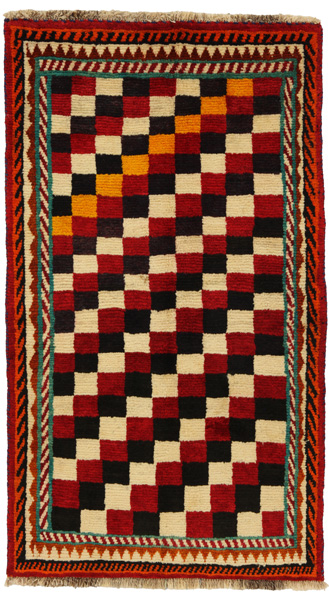 Gabbeh - Bakhtiari Persialainen matto 165x95