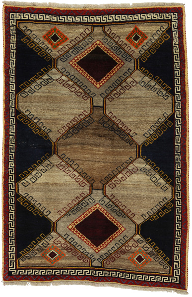 Gabbeh - Bakhtiari Persialainen matto 197x129