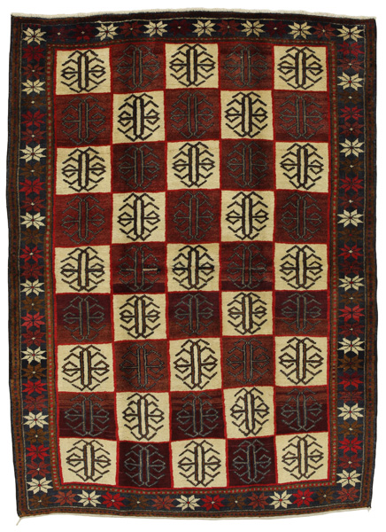 Gabbeh - Bakhtiari Persialainen matto 198x145