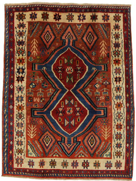 Gabbeh - Qashqai Persialainen matto 200x150