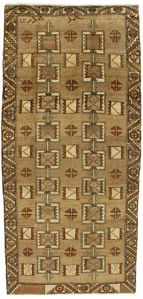 Gabbeh - Bakhtiari Persialainen matto 270x124