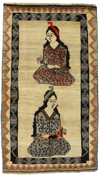 Gabbeh - Qashqai Persialainen matto 203x117