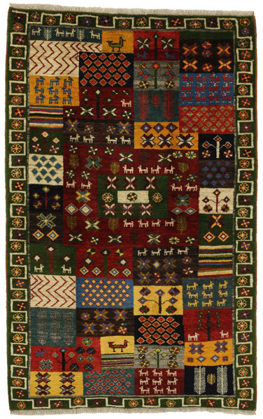 Gabbeh - Bakhtiari Persialainen matto 194x121