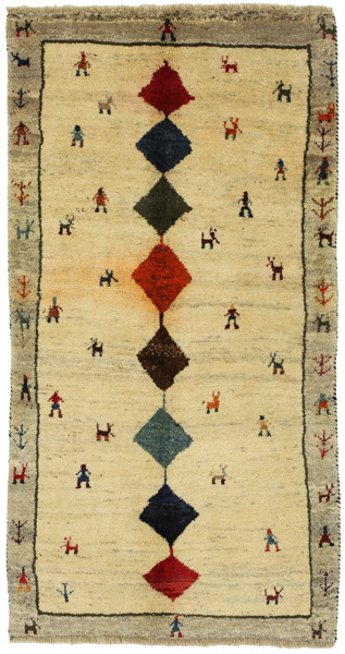 Gabbeh - Qashqai Persialainen matto 188x100