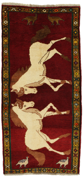 Gabbeh - Qashqai Persialainen matto 186x87