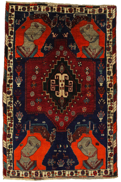 Gabbeh - Qashqai Persialainen matto 191x126